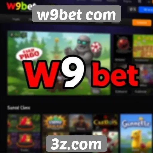 A variedade de jogos disponíveis no w9bet
