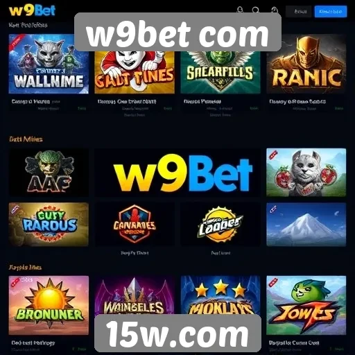 Análise dos jogos disponíveis no site w9bet